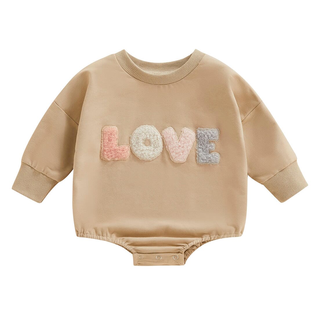 Long Sleeve Love Baby Bodysuit