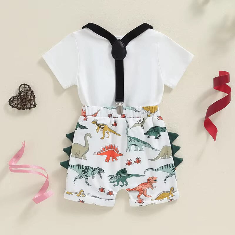 Dinosaur First Birthday Baby Set