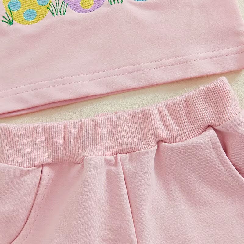 Short Sleeve Egg Hunter Toddler Set