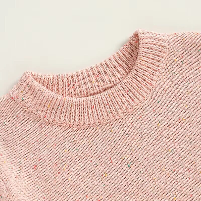 Long Sleeve Flared Sweater Jumpsuit