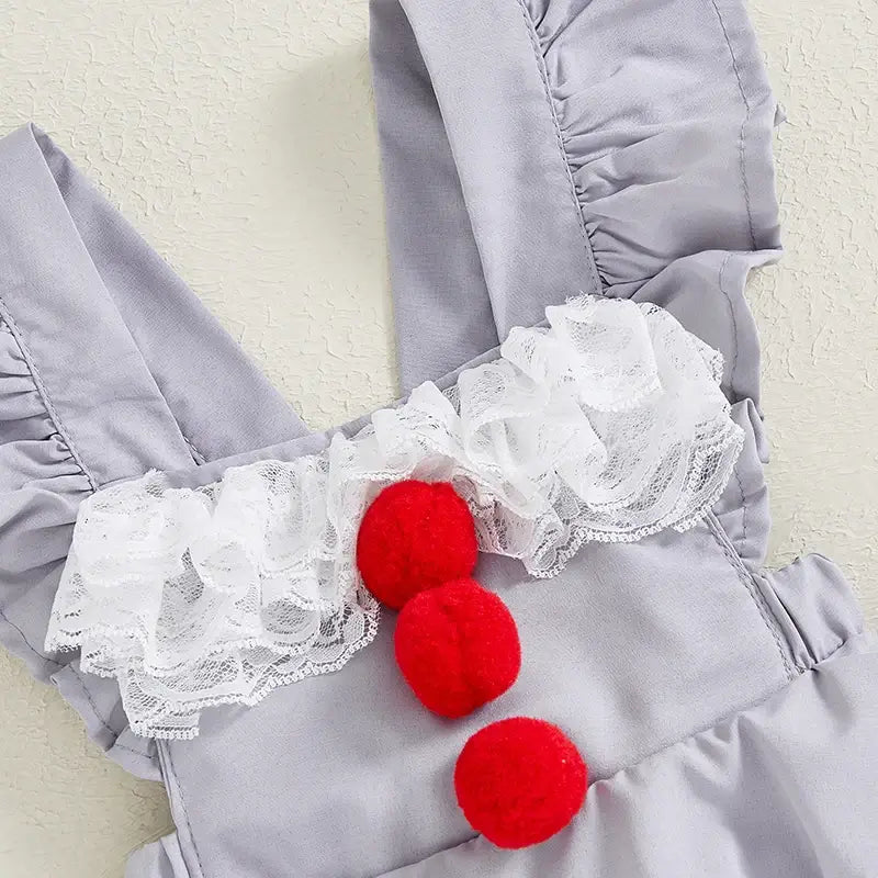 Clown Baby Romper Costume