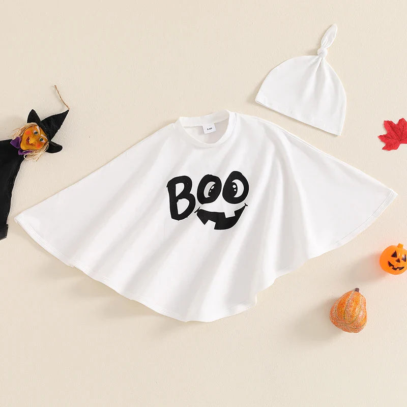 Ghost Grimace Cape Toddler Costume