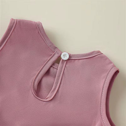 Layered Ruffle Tulle Toddler Dress