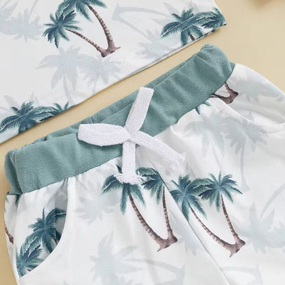 Summer Vibes Sleeveless Baby Set