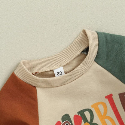 Long Sleeve Gobble Baby Jumpsuit