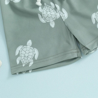 Turtle Toddler Swim Shorts