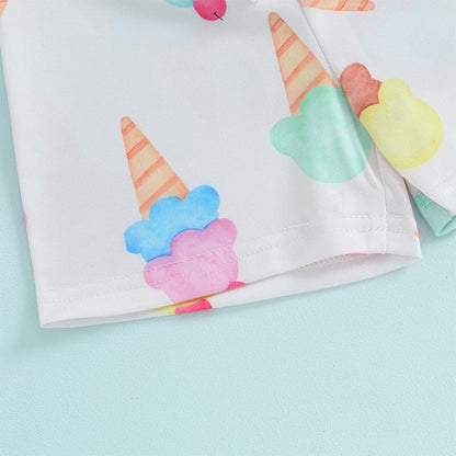 Ice Cream Toddler Swim Shorts