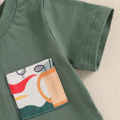 Short Sleeve Golf Baby Set