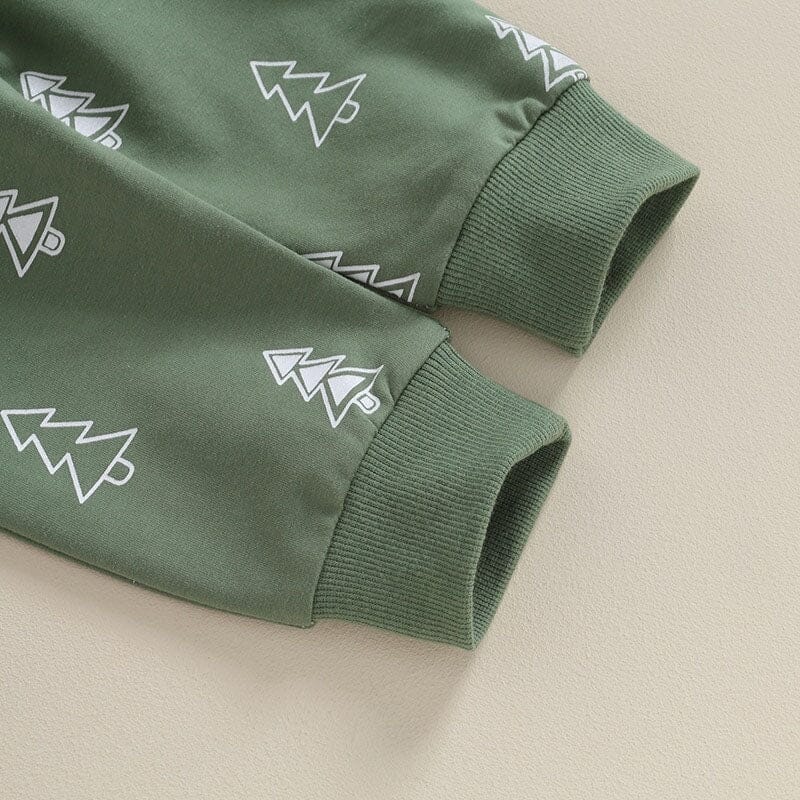 Long Sleeve Christmas Tree Baby Set