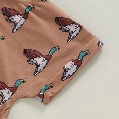 Short Sleeve Duck Baby Set