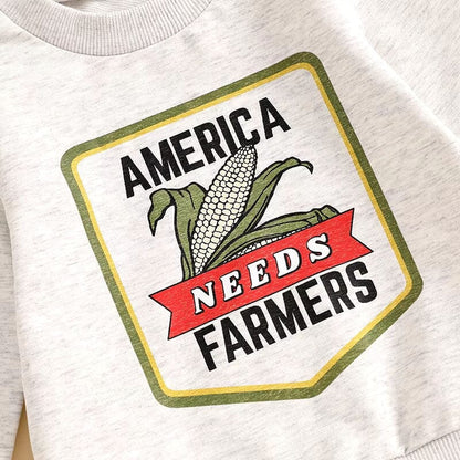 Local Farmers Toddler Sweatshirt