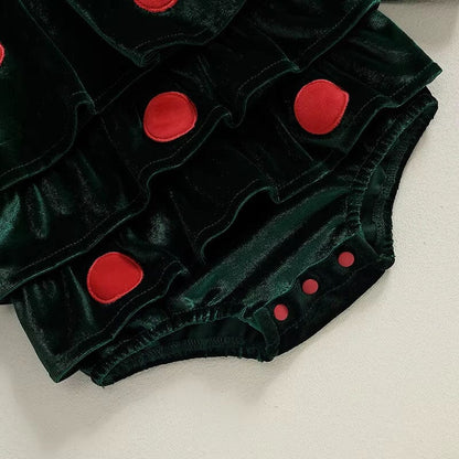 Long Sleeve Christmas Costume Bodysuit