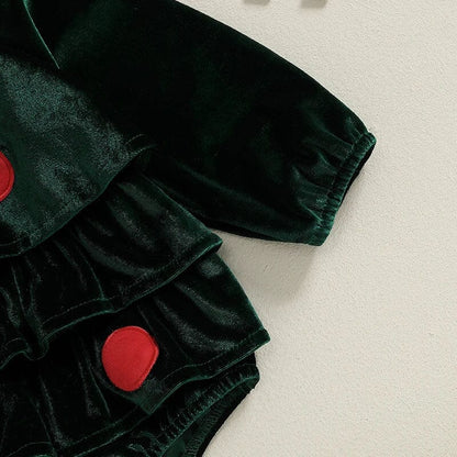 Long Sleeve Christmas Costume Bodysuit