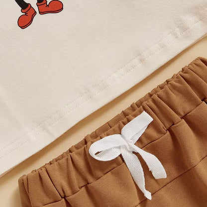 Mama's Boy Short Sleeve Baseball Baby Set