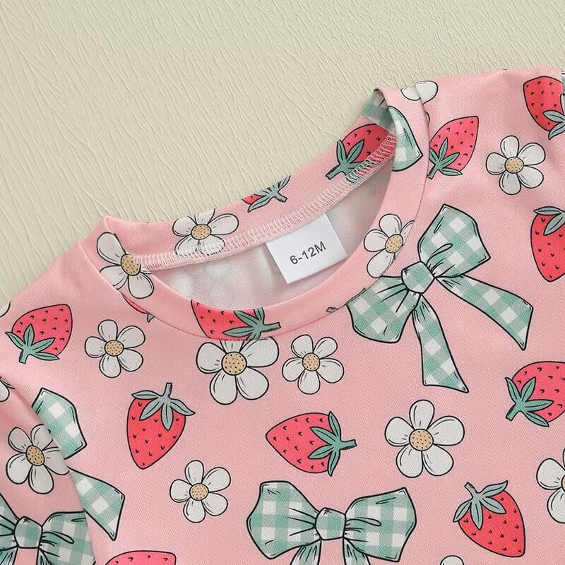 Short Sleeve Summer Vibes Toddler Set