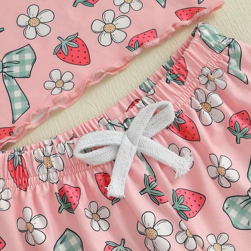 Short Sleeve Summer Vibes Toddler Set