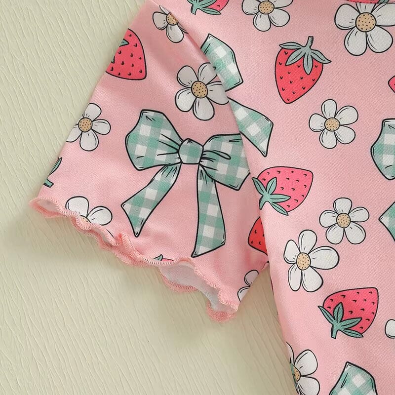 Short Sleeve Summer Vibes Toddler Set
