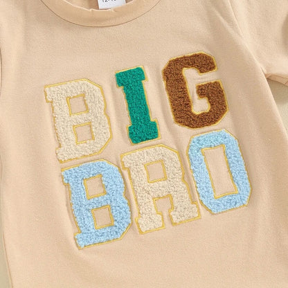 Big Bro Fuzzy Toddler Tee