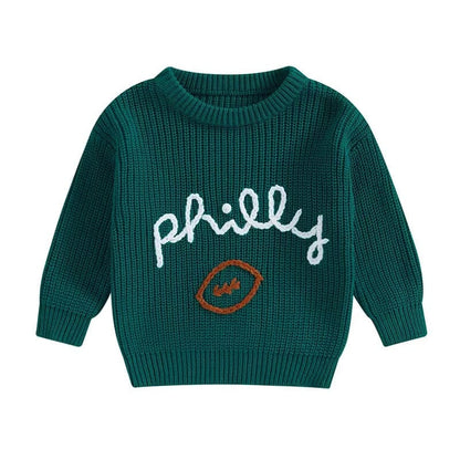 Philly Knit Baby Sweater