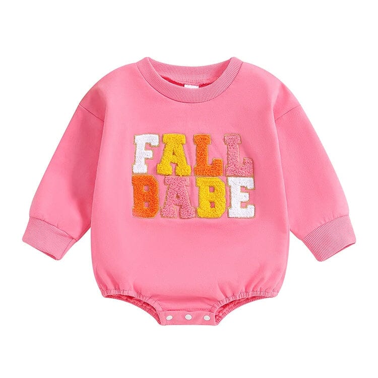 Long Sleeve Fall Babe Baby Bodysuit