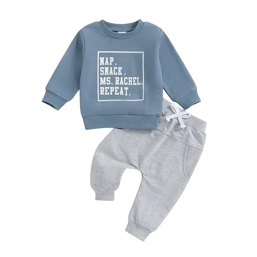 Long Sleeve Daily Routine Baby Set