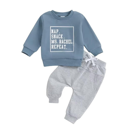 Long Sleeve Daily Routine Baby Set