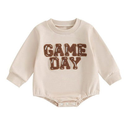 Long Sleeve Game Day Baby Bodysuit