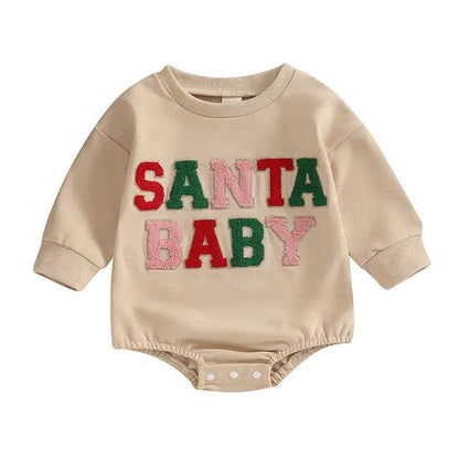 Christmas Santa Baby Bodysuit