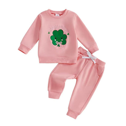 Long Sleeve Lucky Charm Baby Set