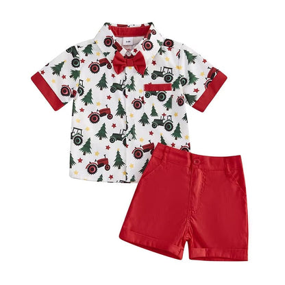 Christmas Gentleman Baby Set