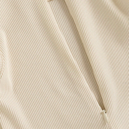 Sleeveless High Neck Toddler Jumpsuit