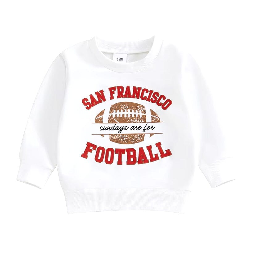San Francisco Football Baby Sweatshirt