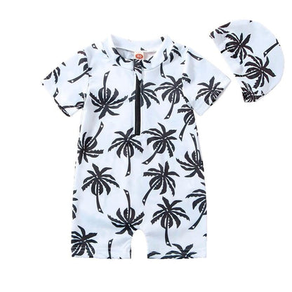 Palm Trees Baby Swimsuit