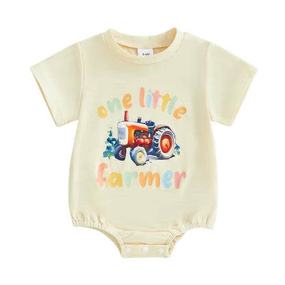 One Little Farmer Baby Bodysuit