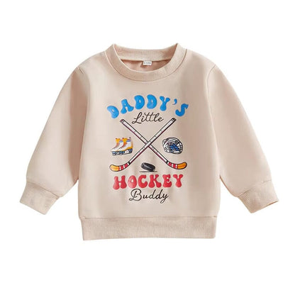 Hockey Season Toddler Sweatshirt
