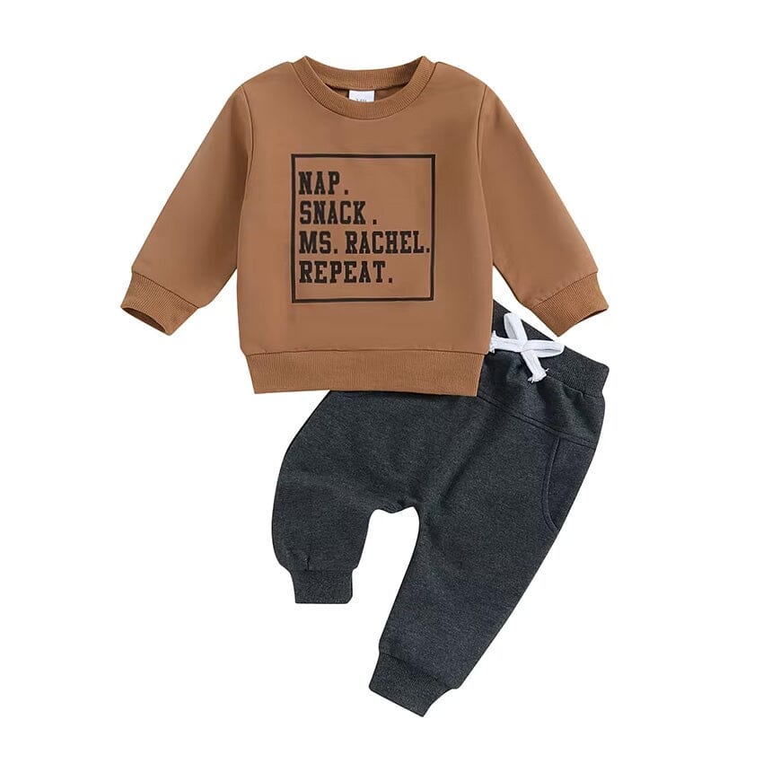 Long Sleeve Daily Routine Baby Set