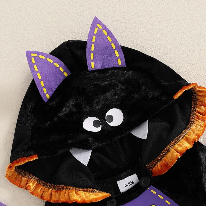 Long Sleeve Bat Halloween Baby Costume