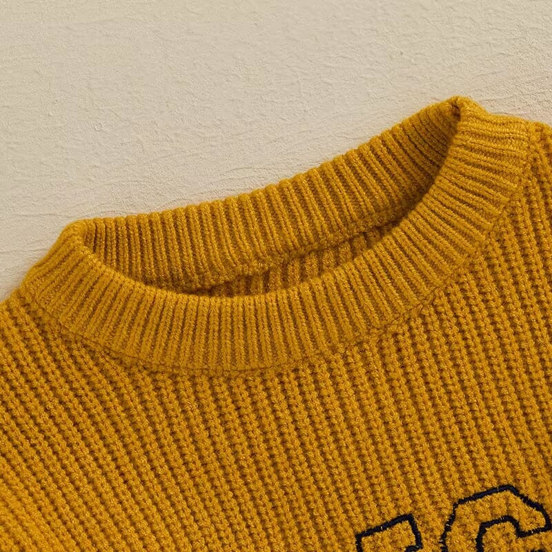 Irish Knit Toddler Sweater