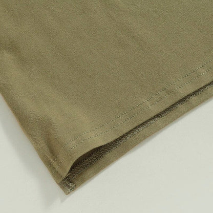 Solid Army Green Toddler Tee