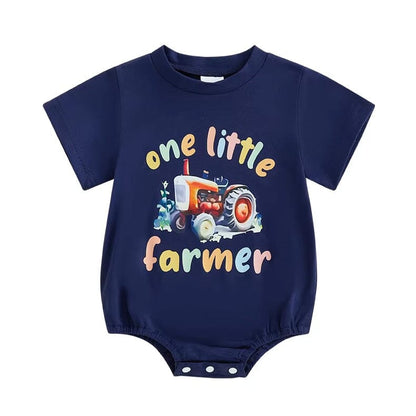 One Little Farmer Baby Bodysuit