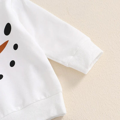 Snowman Hooded Christmas Toddler Set