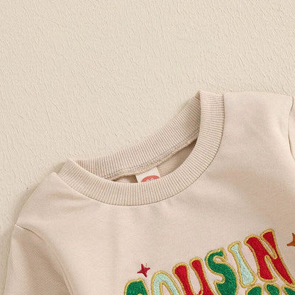 Cousin Crew Christmas Toddler Sweatshirt