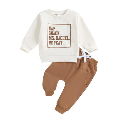 Long Sleeve Daily Routine Baby Set