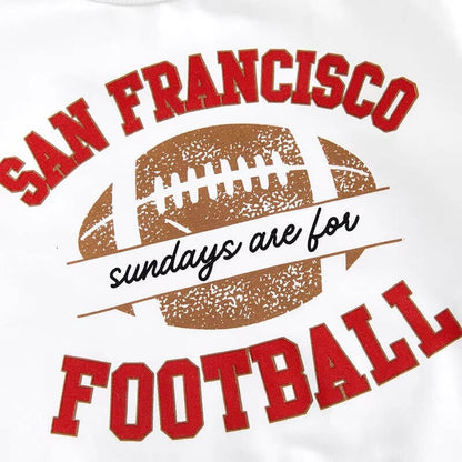 San Francisco Football Baby Sweatshirt
