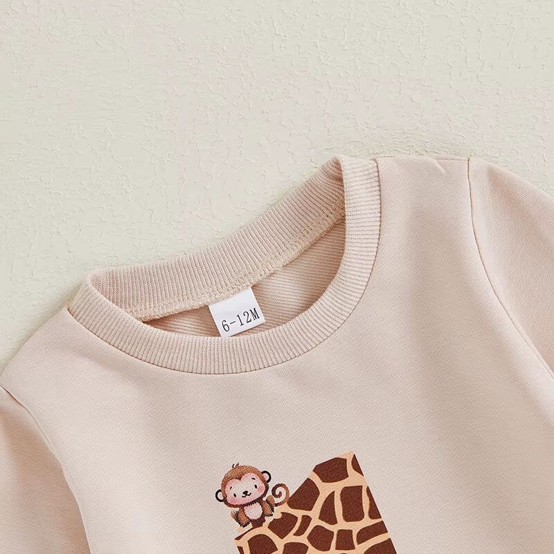First Birthday Animals Baby Set