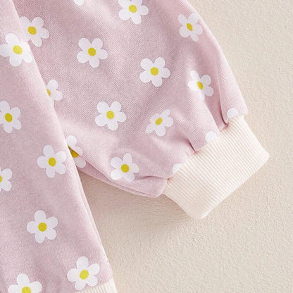 Long Sleeve Floral Toddler Set