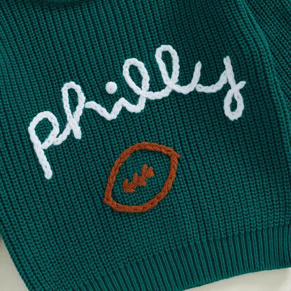 Philly Knit Baby Sweater