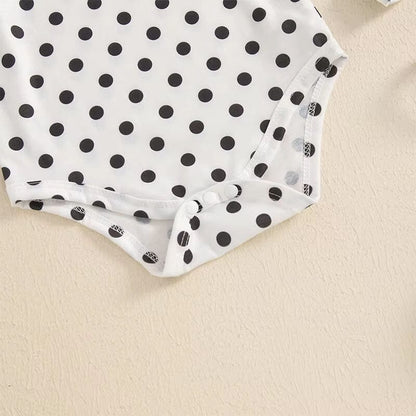 Long Sleeve Polka Dot Koala Baby Set