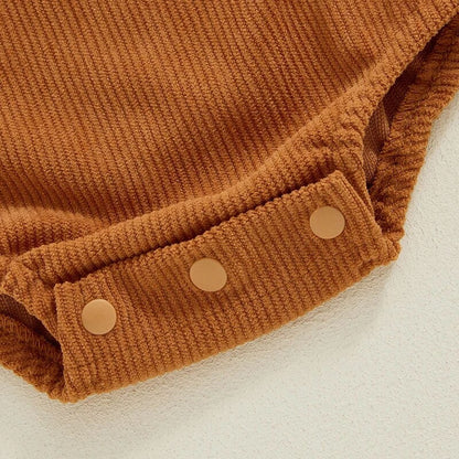 Thanksgiving Football Baby Romper