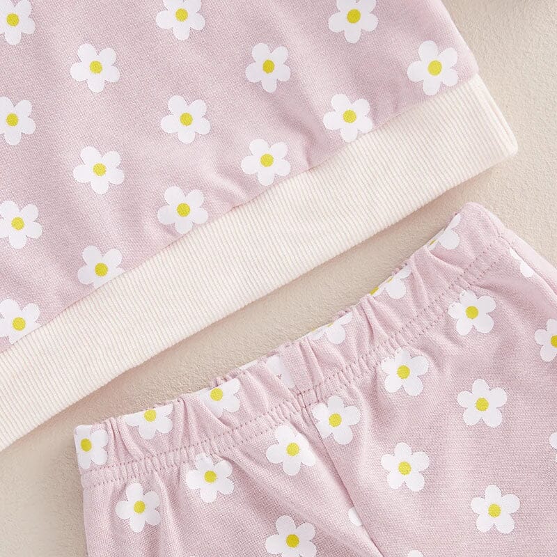 Long Sleeve Floral Toddler Set